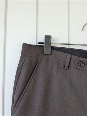 Alfani 34x34 Dress Pants- Light Wool